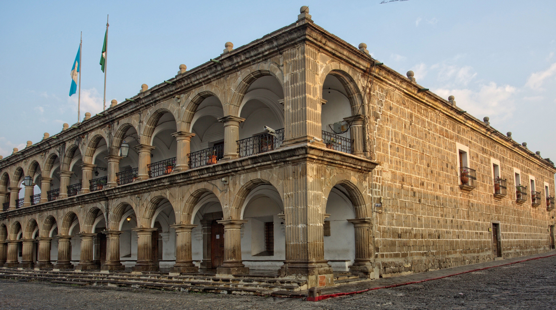 Antigua, Guatemala. Palacio de los Capitanes Generales.