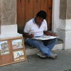 Antigua / Guatemala: Straßenkünstler