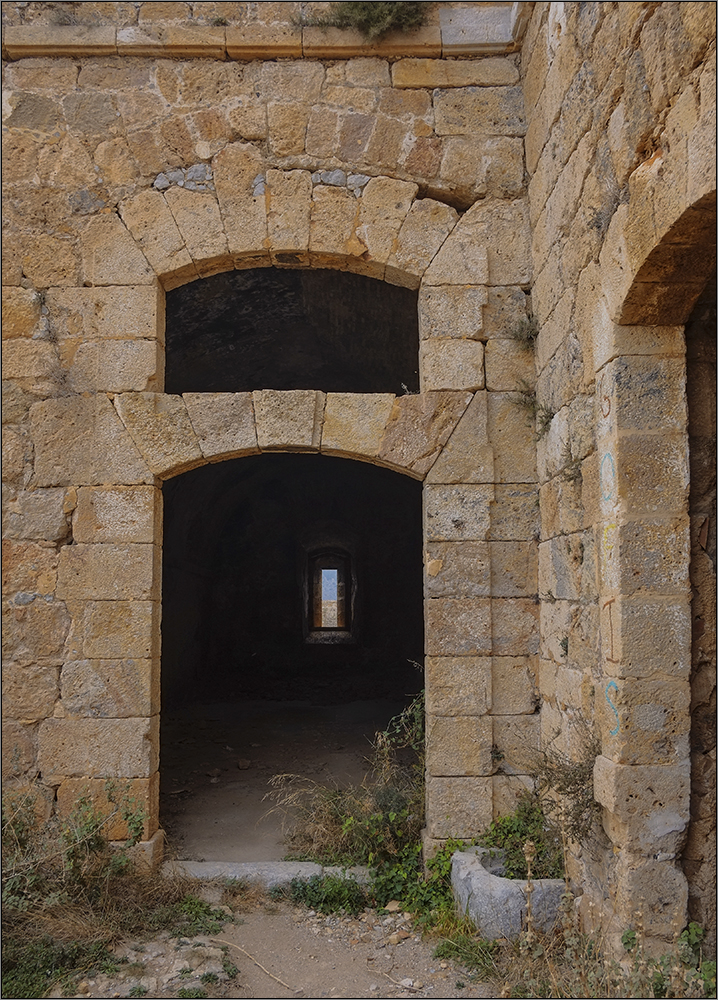 Antiguas dependencias... Fortaleza de La Atalaya (Cartagena)