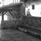 Antiguo lavadero de Santillana del Mar ( Hoy abrebadero de vacas)