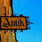 Antik - Schild