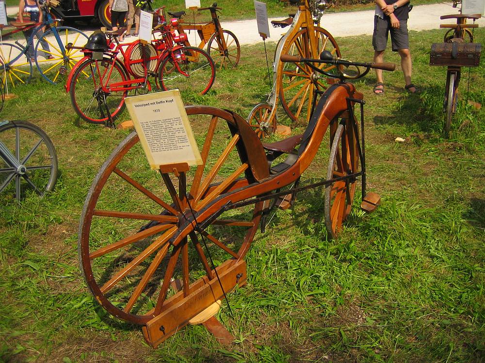 antikes fahrrad