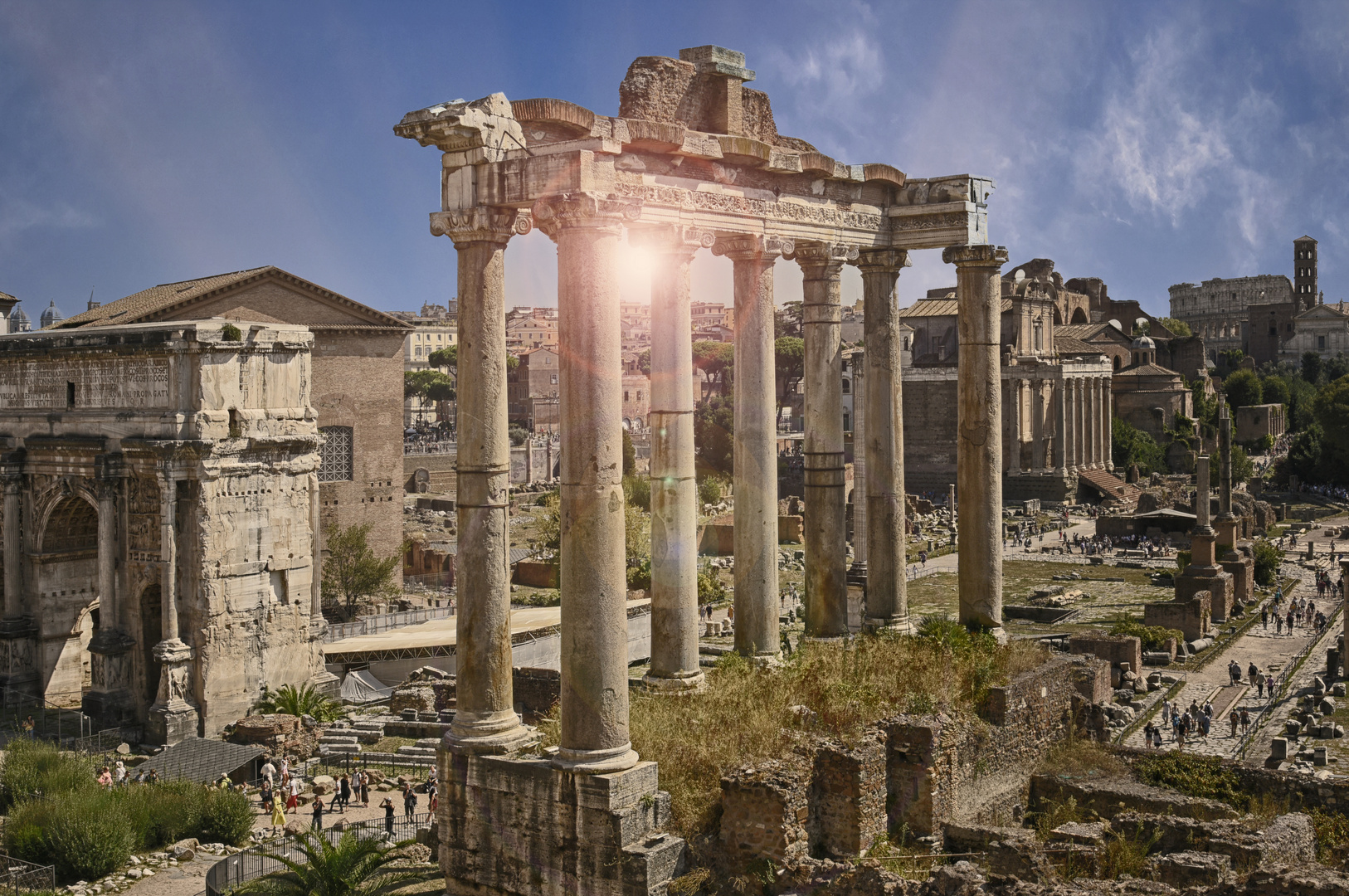Antike Roma  Forum Romanum