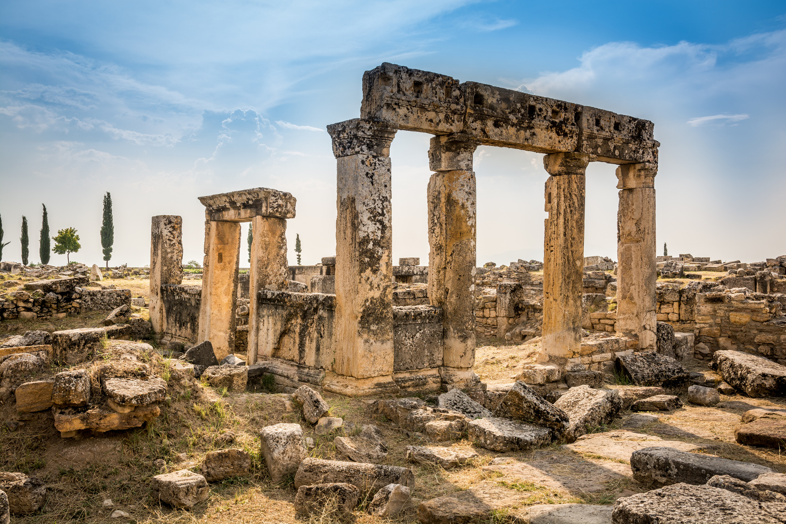 Antike Stadt bei Pamukkale