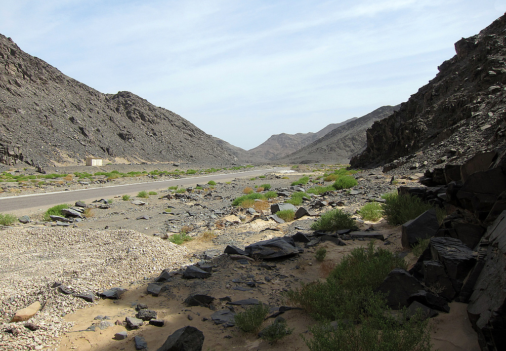 Antike Steinbrüche vom Wadi Hammamat (1)