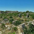 Antikes Side (Türkei) als Panorama