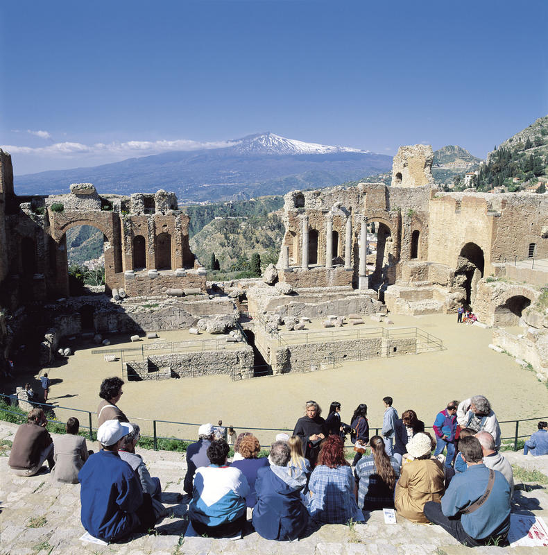 Antikes Theater in Taormina