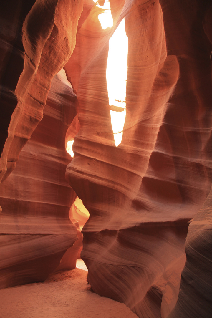 Antilope Canyon mit Blick ins freie