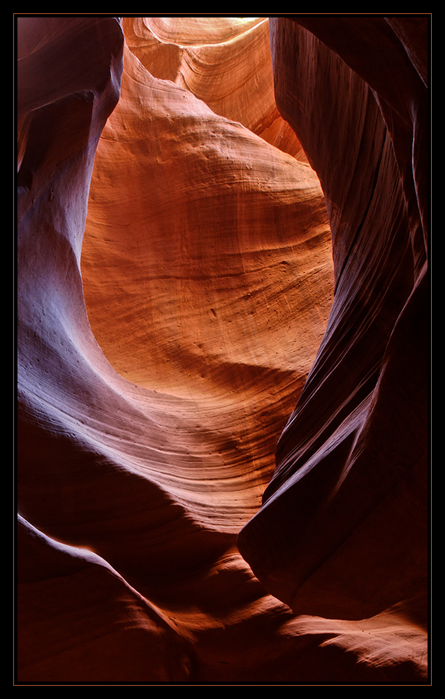 Antilope Canyon Orange Light