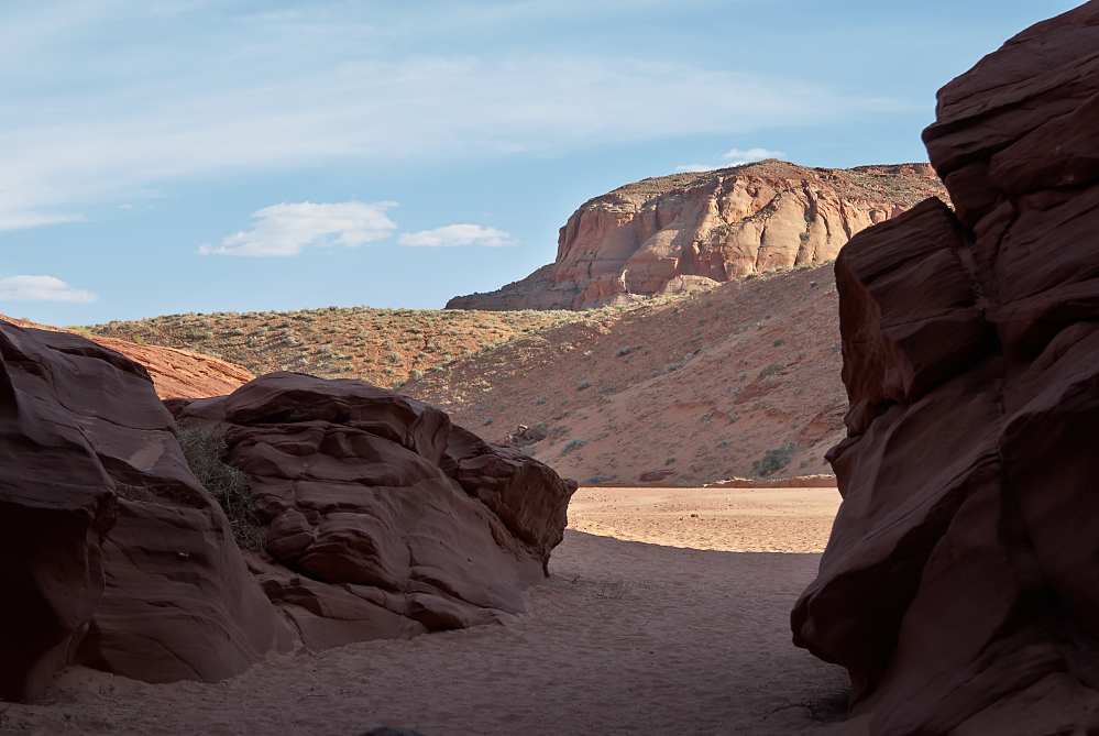 Antilope Canyon - the exit