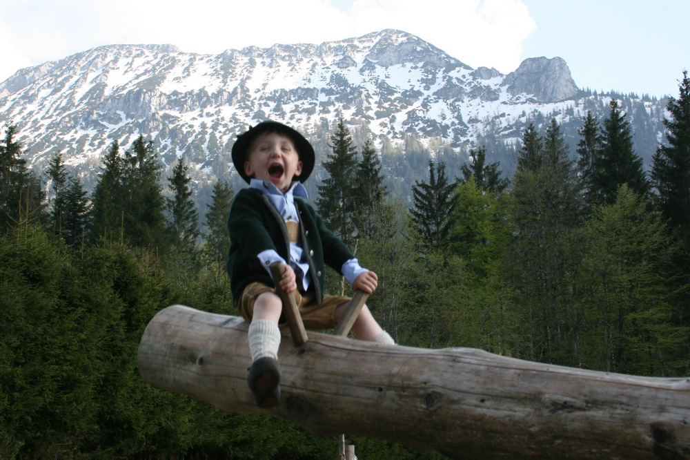 Anton in den Alpen von edmueller 