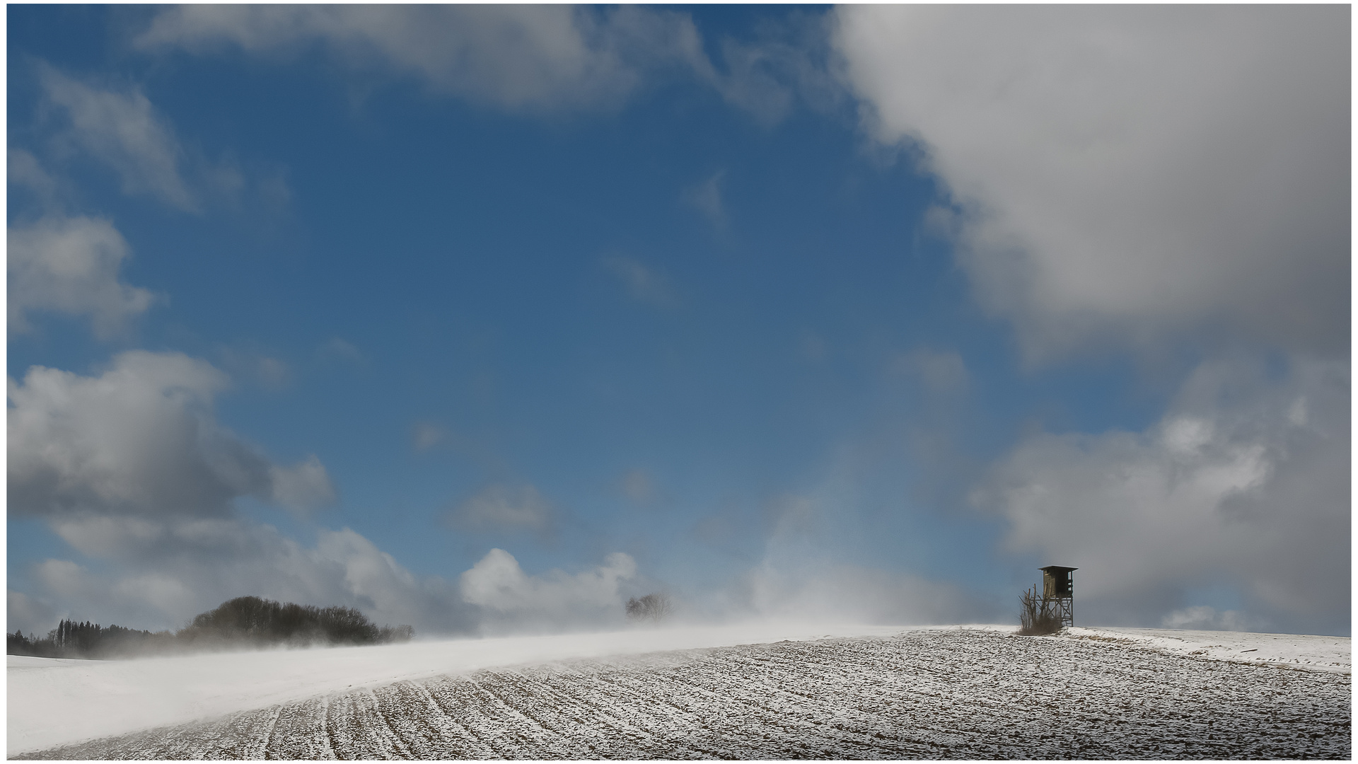 Antonia hatte Schnee im Gepäck.....