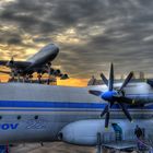 Antonov 22 & Boeing 747