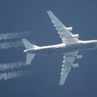 Antonov AN-124-100 am 27.4.2018 über Sonnenbühl