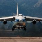 Antonov An-124 Abflug in Emmen, CH