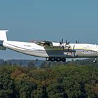 Antonov An-22, UR-09307, Landing in ZRH, 08.09.16