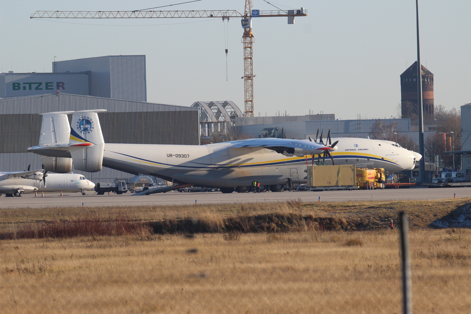 Antonov AN22 in Leipzig