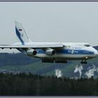 Antonov H 124-100 Landing at Emmen 10.03.2020 ©