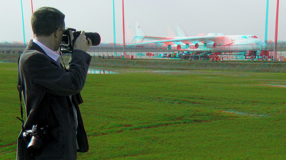 Antonov zu Besuch (3D-Foto)