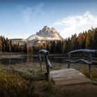 Antorno-See mit Tre Cime di Lavaredo