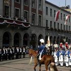 Antreten zur großen Königsparade