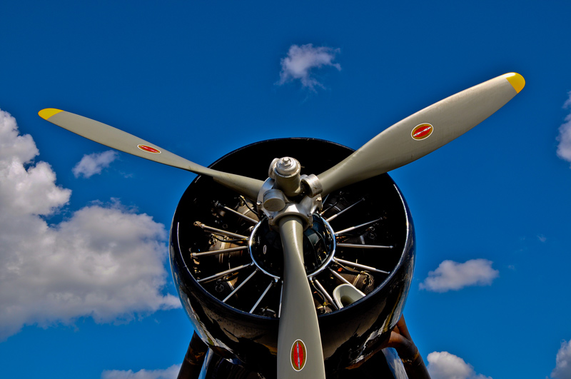 Antrieb einer JU 52