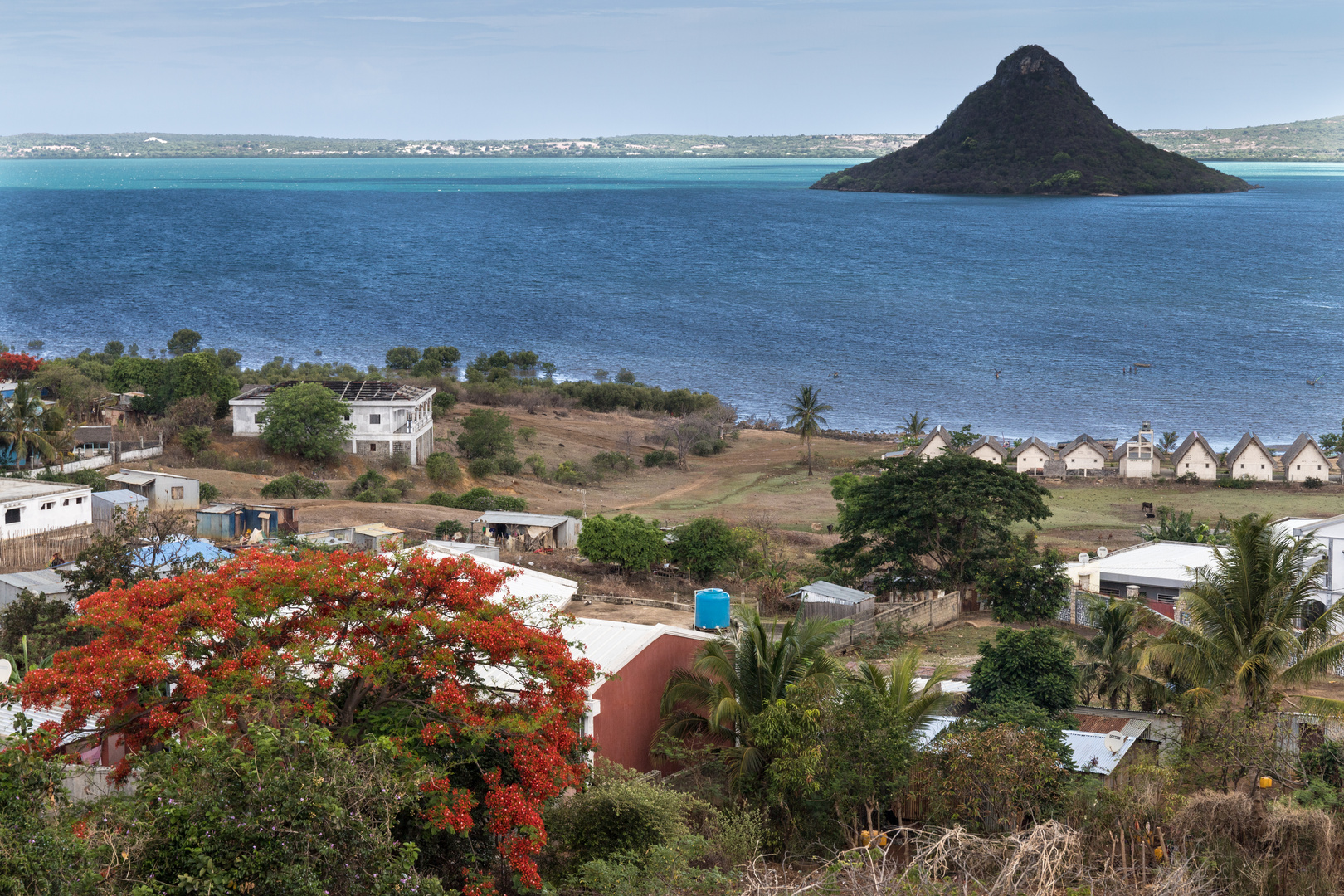 Antsiranana - Blick zum Piton-Berg