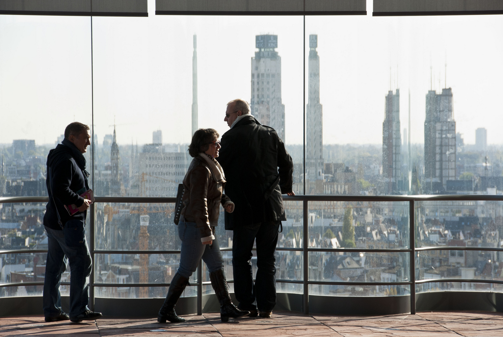 Antwerpen - Bonapartedok - Museum aan de Stroom - 05 - View on Boerentoren