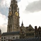 Antwerpen - Grote Markt with Cathedral of Our Lady - 11