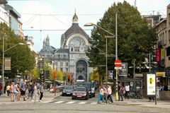 Antwerpen - Keyserlei - Frankrijklei - Central Railway Station