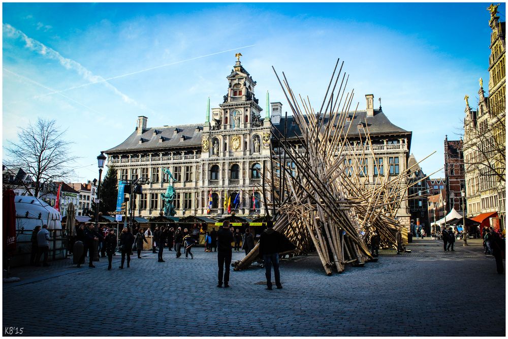 Antwerpen Marktplatz