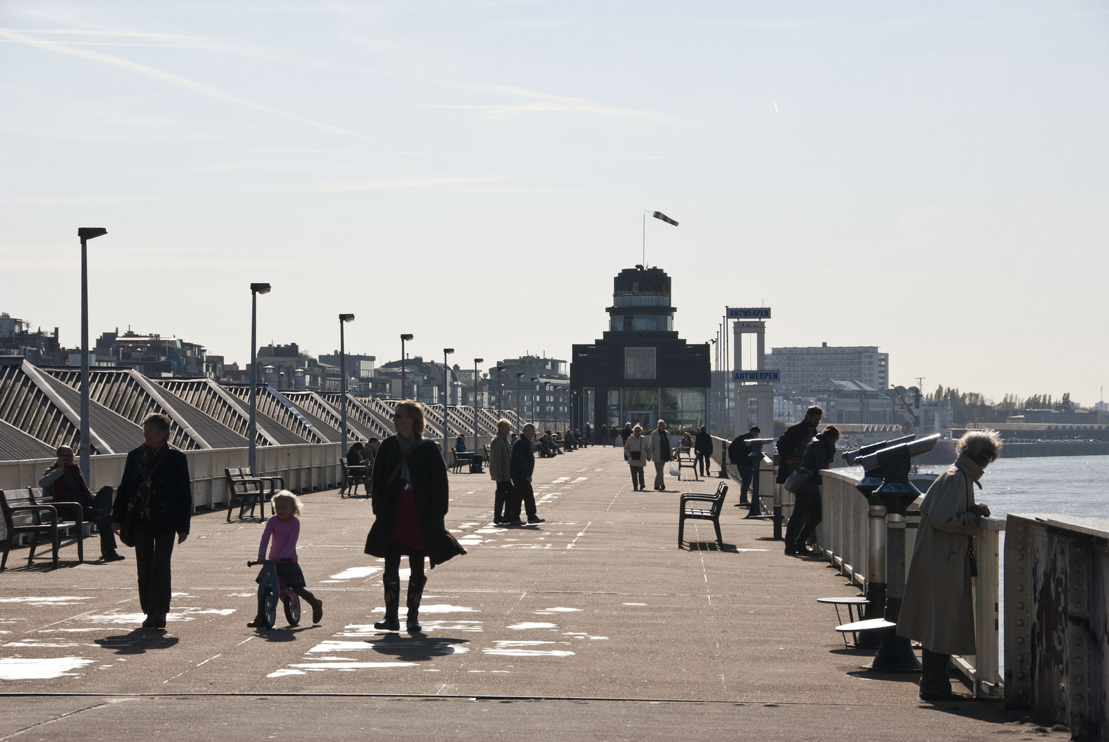 Antwerpen - Sea Front at Schelde River - 01