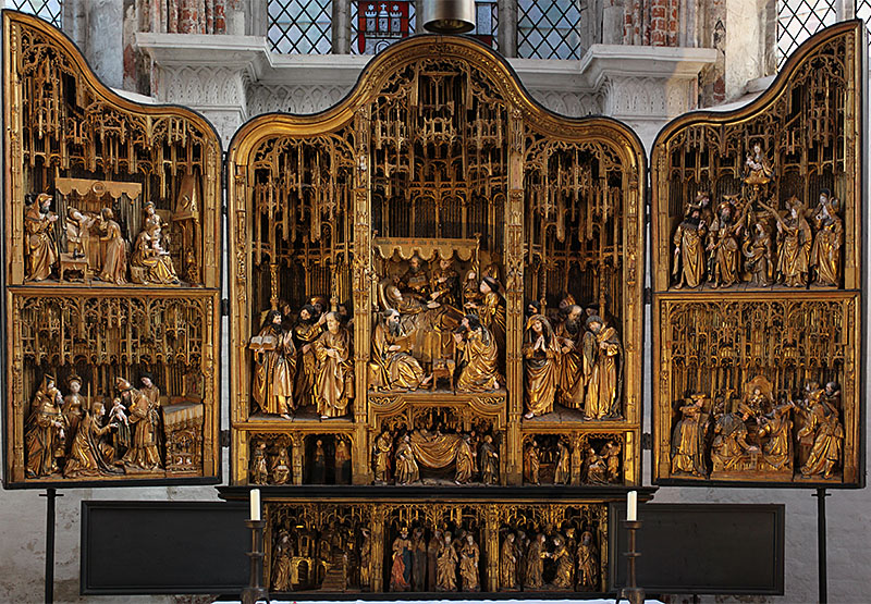 Antwerpener Flügelaltar Marienkirche Lübeck