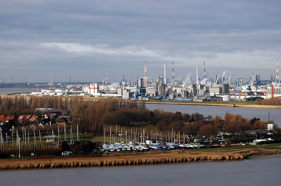 Antwerpens Industriehafen