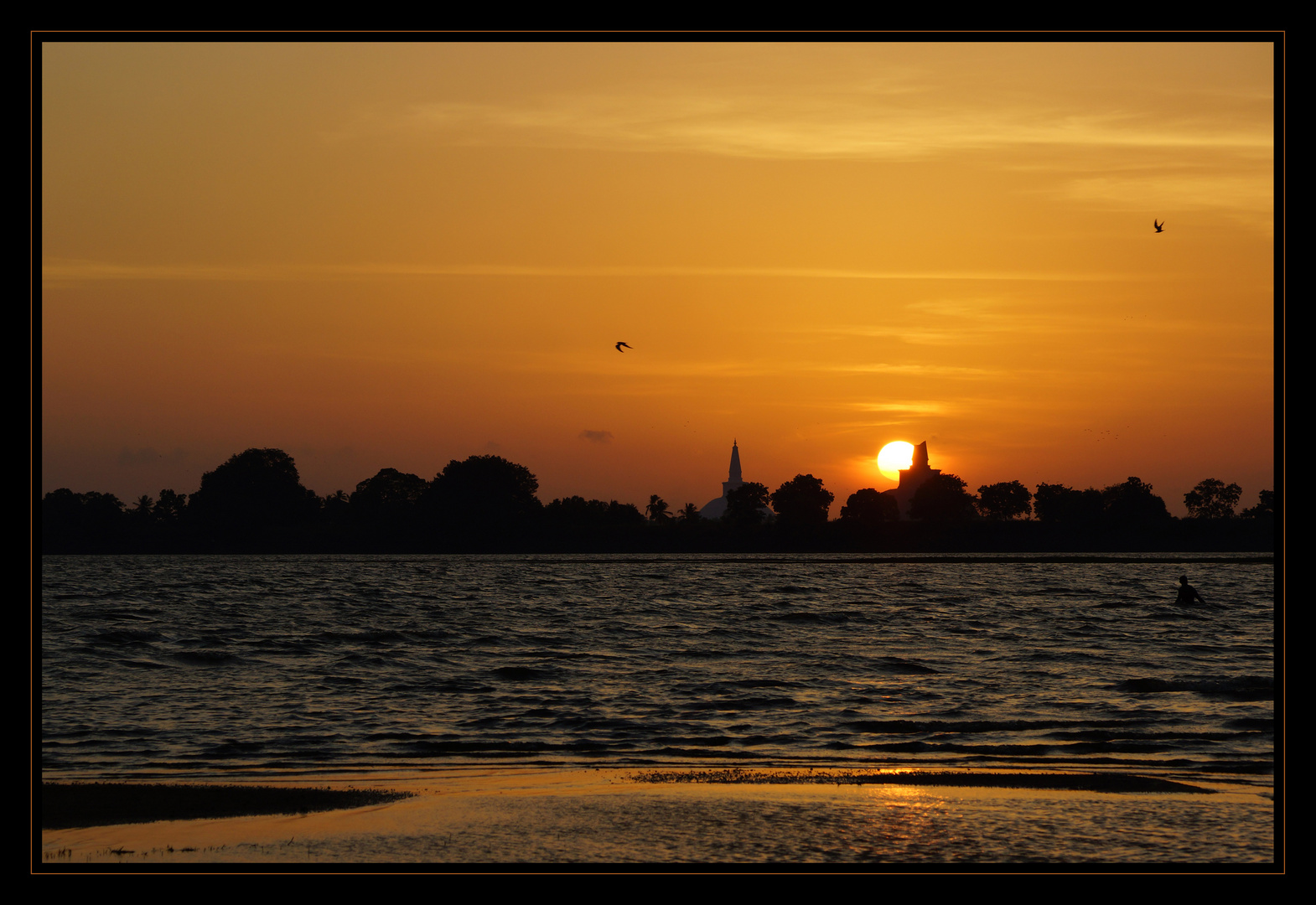 Anuradhapura at Sunset