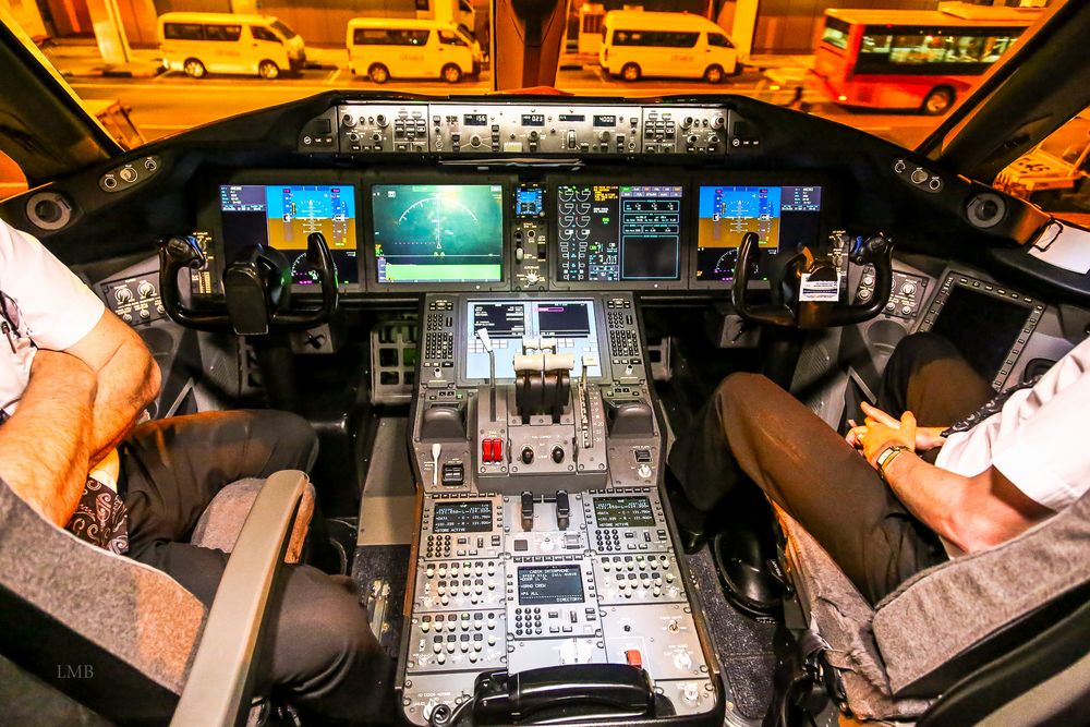 ANZ Dreamliner Flight Deck