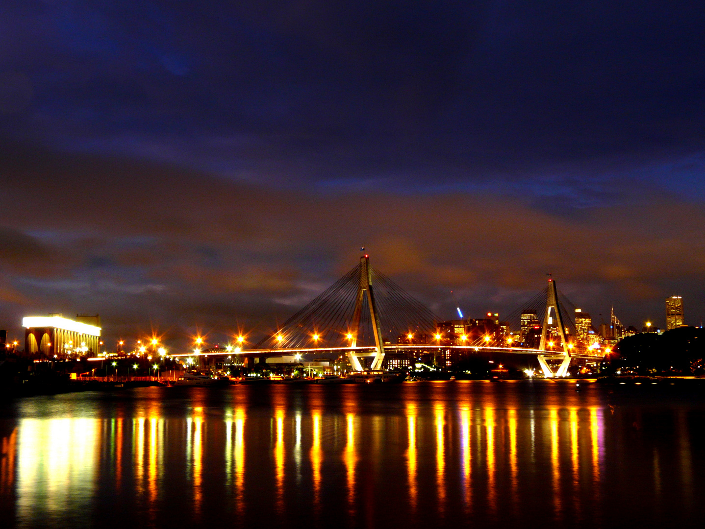 Anzac Bridge in Sydney - Australia