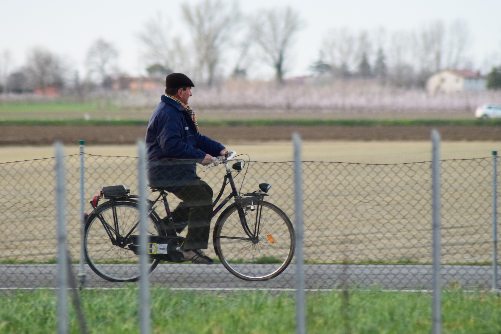 Anziano in Bici