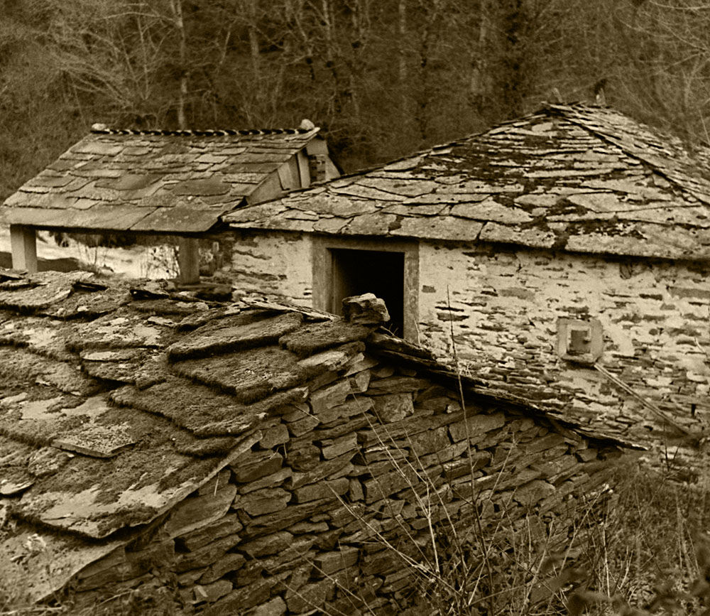 Año-1.962. Arquitectura rural gallega.