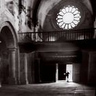 Año 1,964, Interior de la iglesia románica de Castroverde.