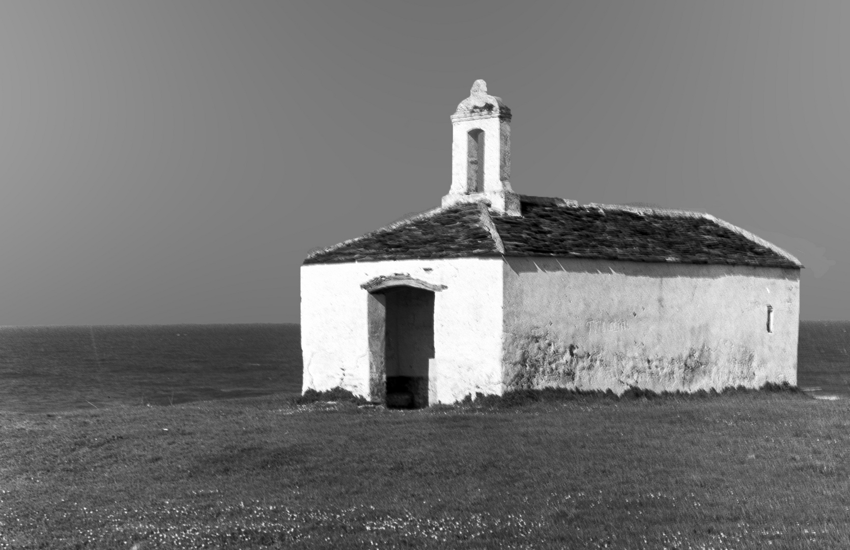 Año 1.965 - LA CAPILLA DE SAN BARTOLO- Barreiros. LUGO