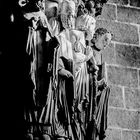 Año 1.970 - DETALLE DEL PORTICO DE LA GLORIA DE LA CATEDRAL DE SANTIAGO DE COMPOSTELA