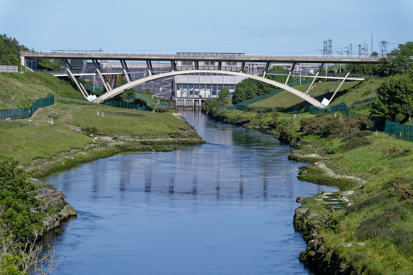 Aodh Rua Bridge über den River Erne