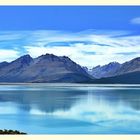 Aoraki/ Mt. Cook National Park mit Lake Pukaki