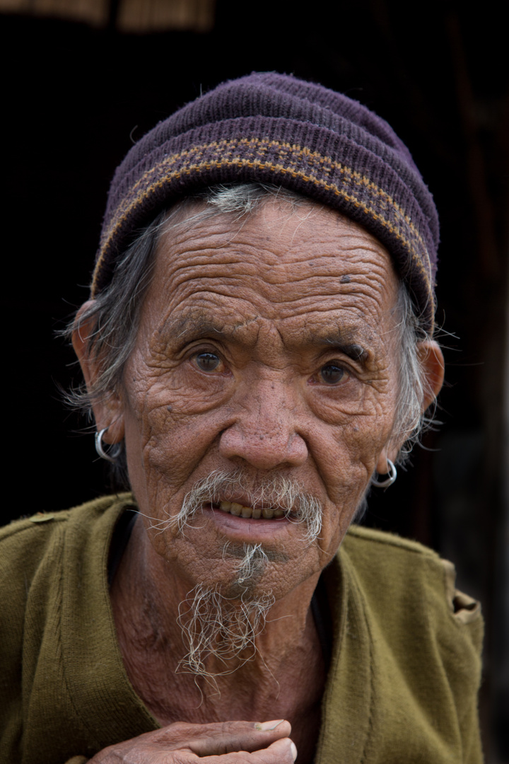 Apatani Volksstamm in Arunachal Pradesh