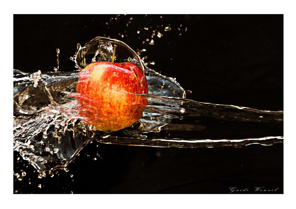 Apfel Dusche