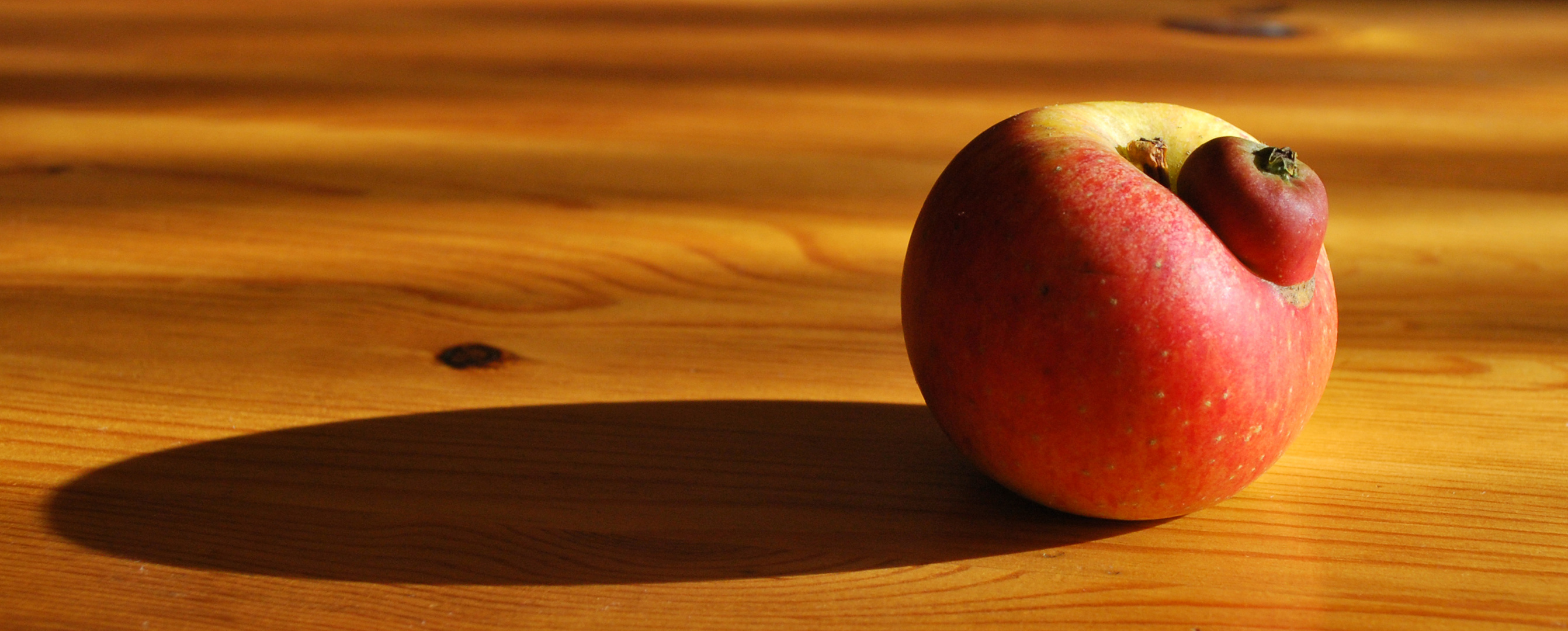 Apfel mit Kind