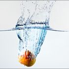 Apfel trifft Wasser