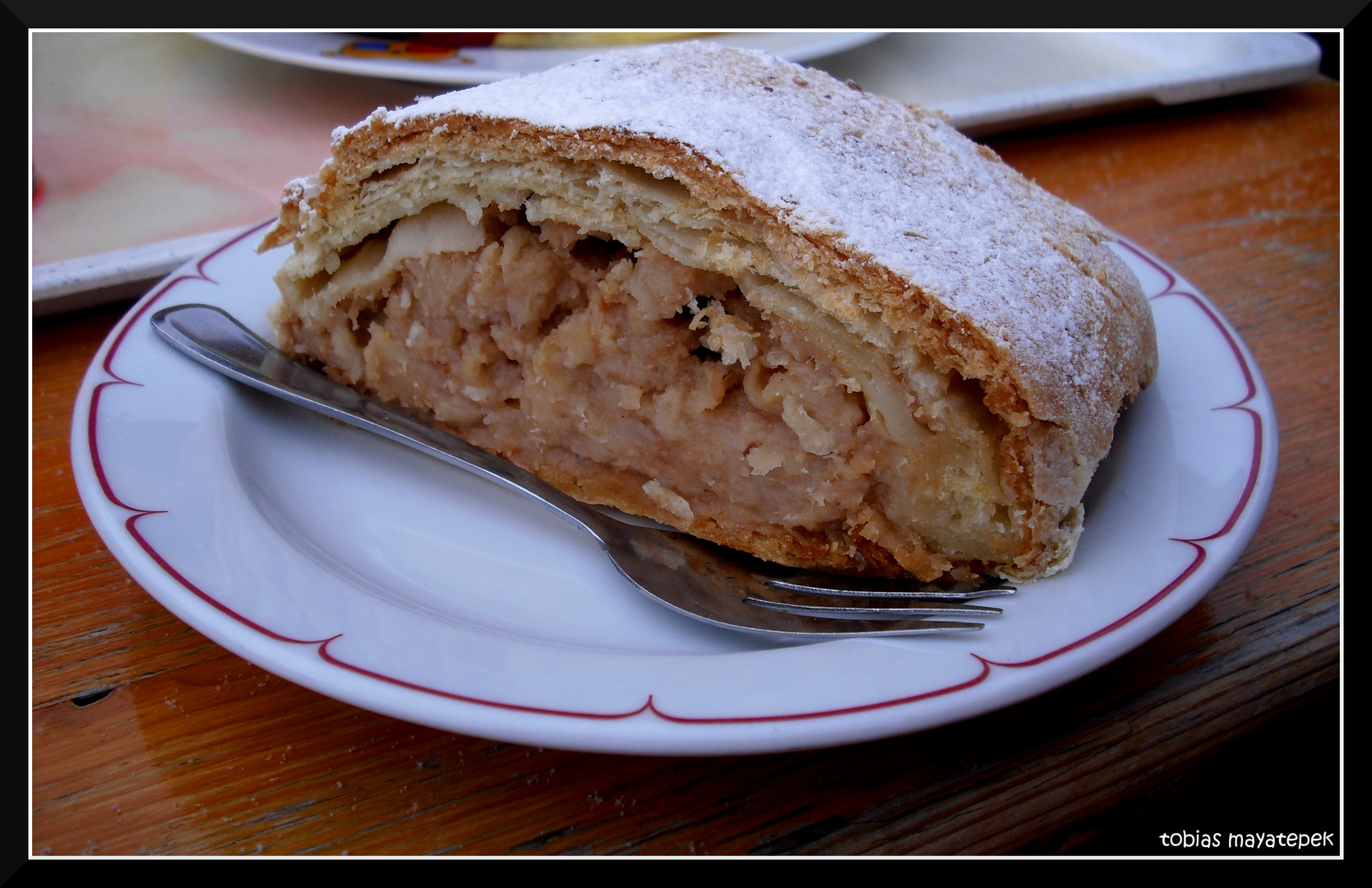 Apfelkuchen in eisiger Höhe