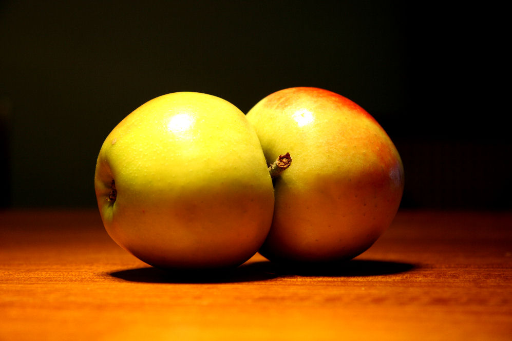 Apfelzwillinge...